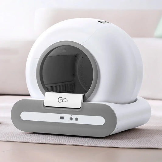 Smart Self-Cleaning Cat Litter Box with App Control
