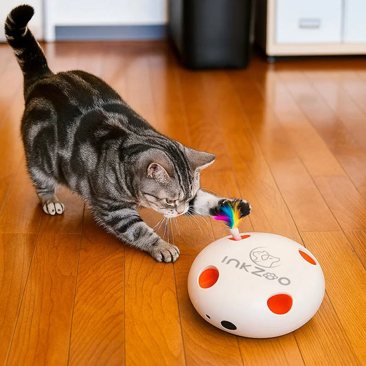 Interactive Whack-A-Mole Cat Toy