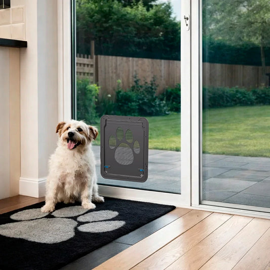 4-Way Lockable Pet Door for Cats and Dogs