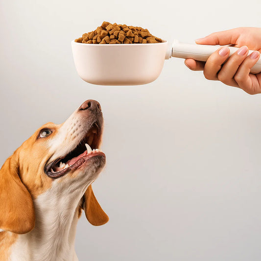 Precision Pet Food Measuring Spoon with LCD Display