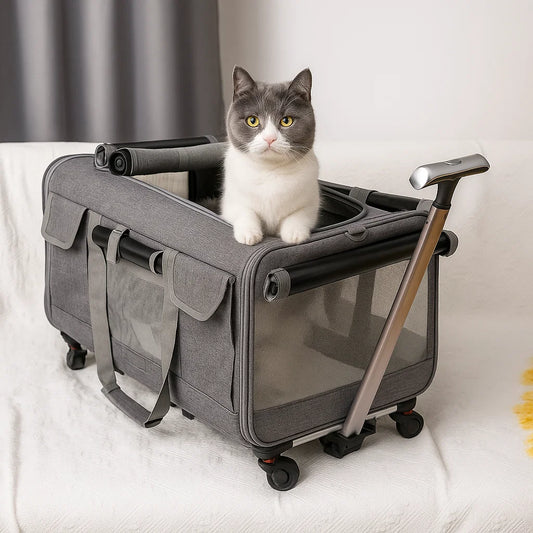 Ultimate Large Pet Trolley & Travel Carrier