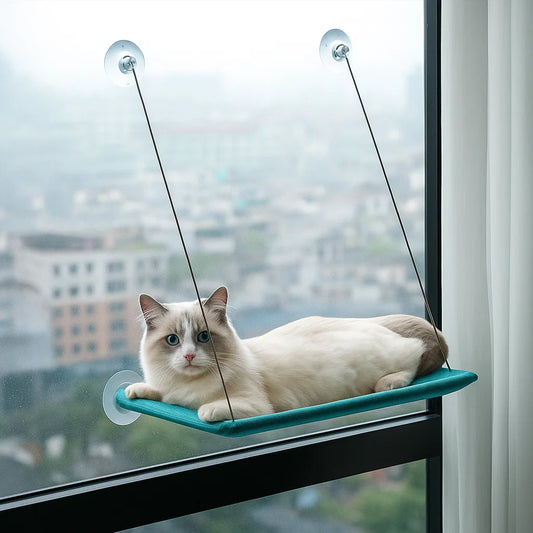 Ultimate Cat Window Hammock - Cozy & Durable