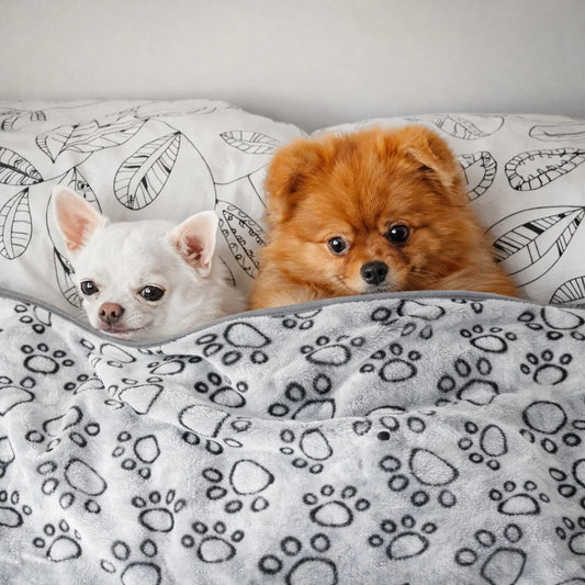Ultra-Soft Washable Pet Blanket for Dogs & Cats