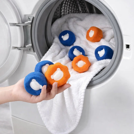 Pet Hair Remover Laundry Balls - Effortless Fur Removal