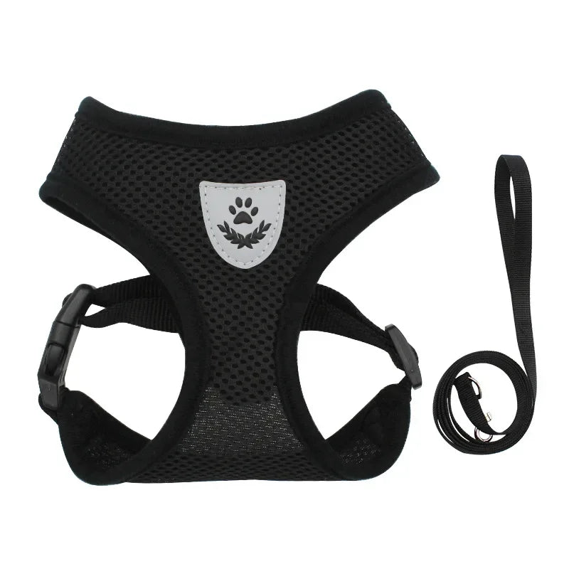 Adjustable and Breathable Harness for Dogs and Cats