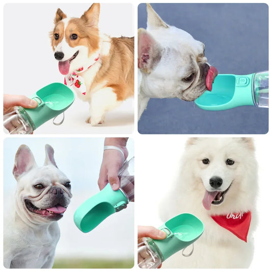 Handheld Portable Dog Water Bottle - Leak-Proof & No-Waste Hydration