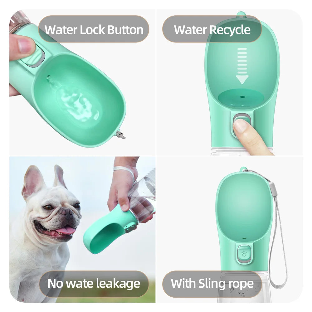 HydroSafe Go™ – Portable Anti-Waste Bottle