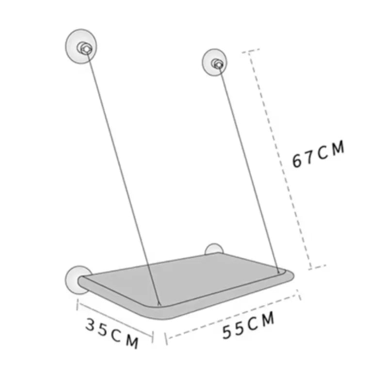 Ultimate Cat Window Hammock - Cozy & Durable