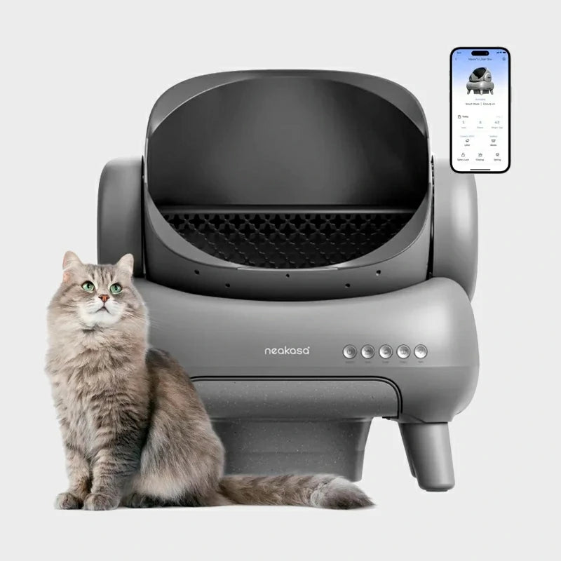 Smart Cat Litter Box - Silent, Self-Cleaning & App-Controlled