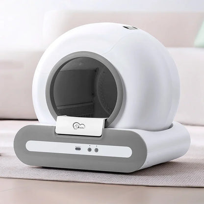 Smart Self-Cleaning Cat Litter Box with App Control