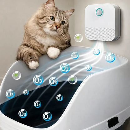 Smart Odor Purifier for Cat Litter Box