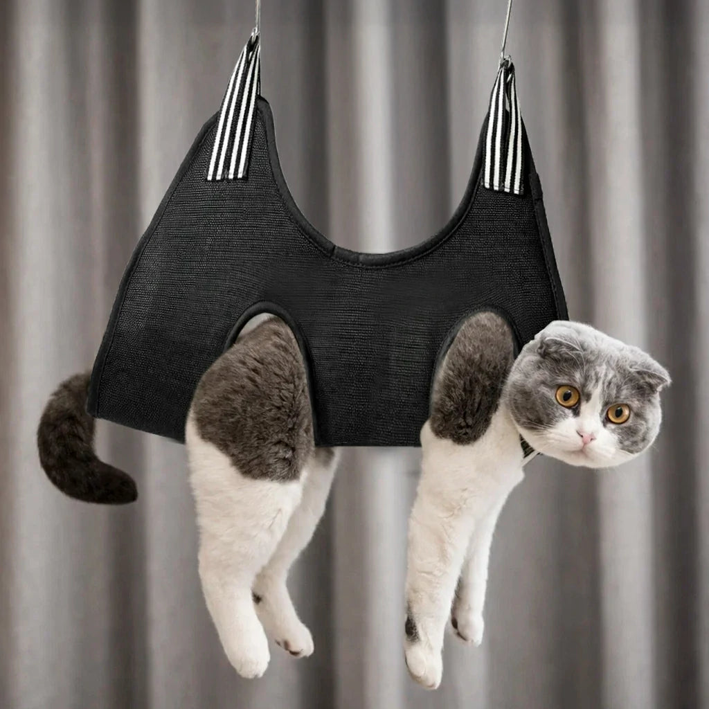 Pet Grooming Hammock for Cats and Dogs