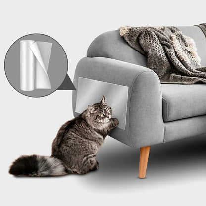Transparent Anti-Scratch Furniture Protector for Cats