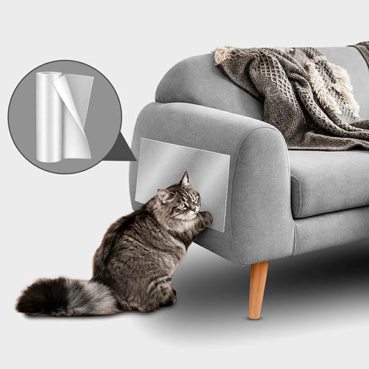 Transparent Anti-Scratch Furniture Protector for Cats