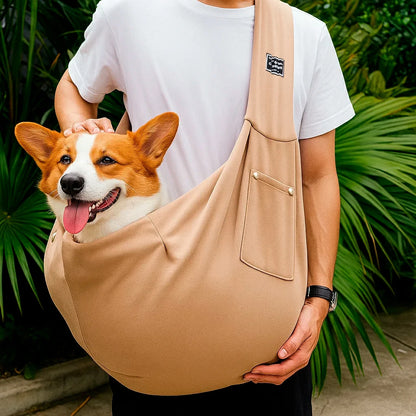 Portable Pet Sling Carrier for Small Dogs & Cats