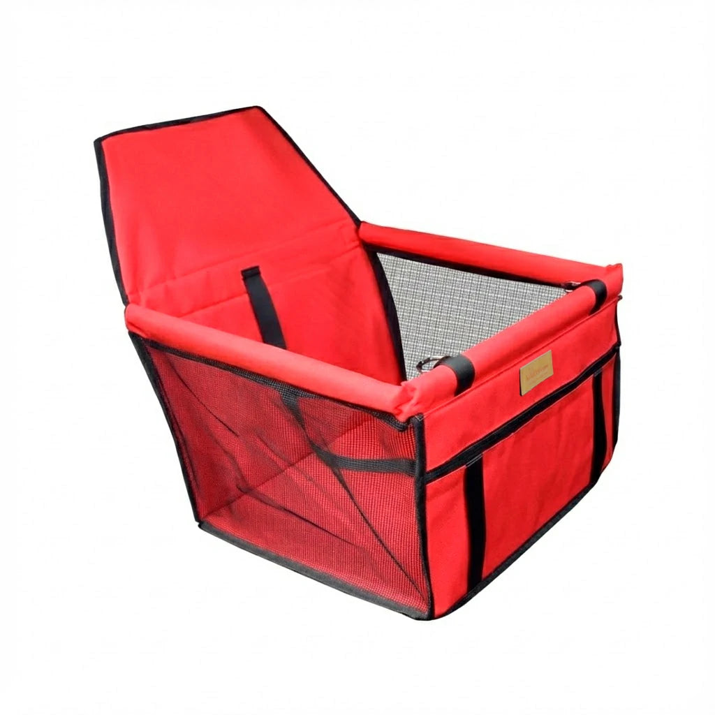 Premium Waterproof Pet Car Seat with Safety Harness