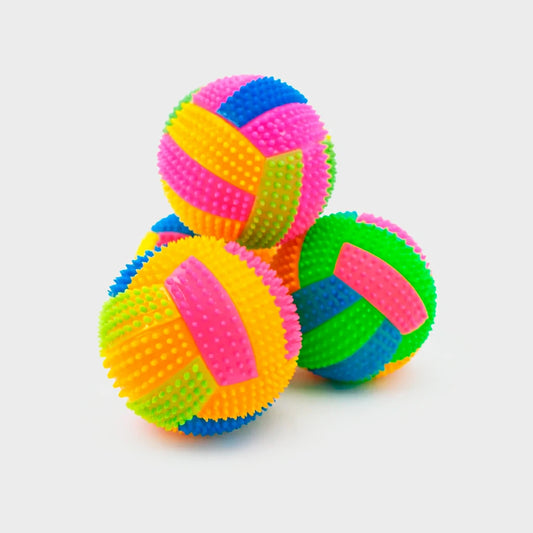 LED Interactive Pet Ball - Light-Up Bouncy Toy for Dogs & Cats