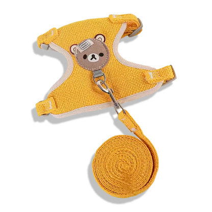 Adorable Harness & Leash Set for Outdoor Adventures