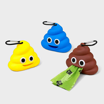 Charming Poop-Shaped Pet Waste Bag Holder