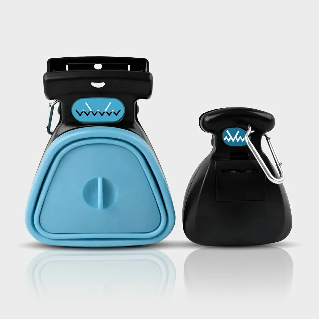 Foldable Dog Poop Scooper with Biodegradable Bags