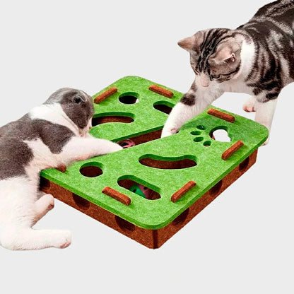 Ultimate Interactive Sisal Cat Scratching Post & Playhouse