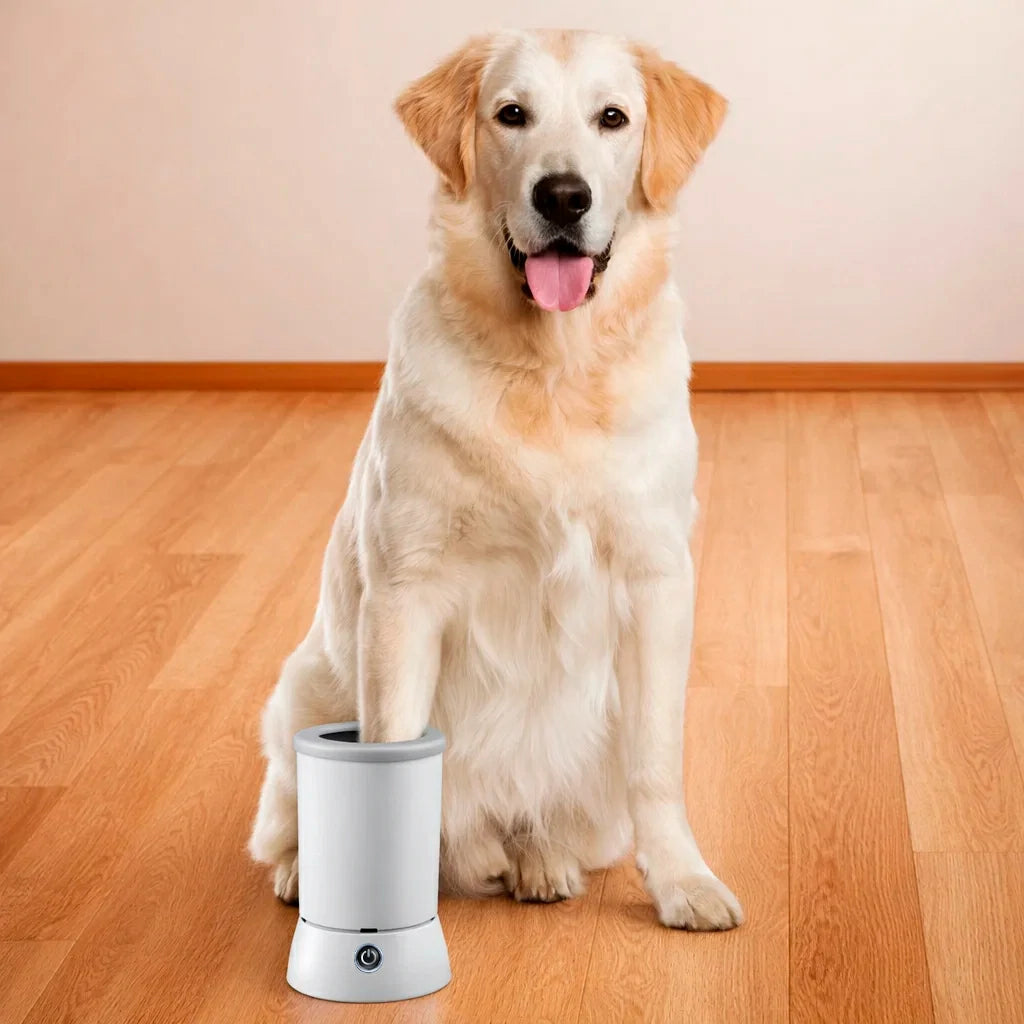 Electric Pet Paw Cleaner & Massager - USB Rechargeable