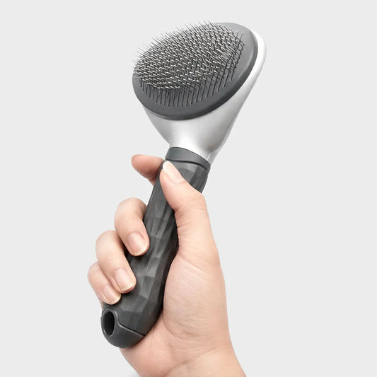 Self-Cleaning Pet Hair Removal Brush for Dogs & Cats