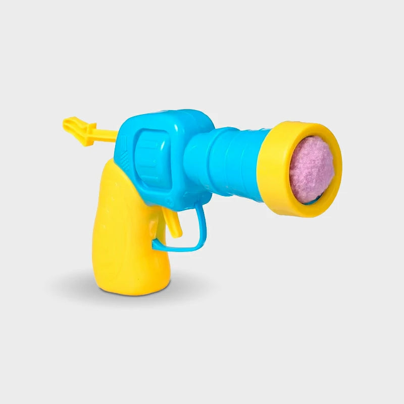 Interactive Cat Toy Launcher with Plush Balls