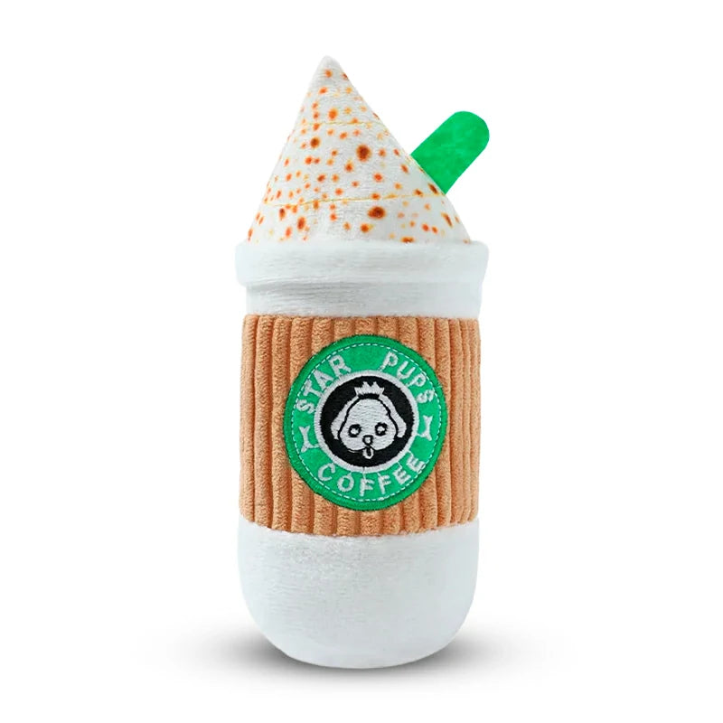 Irresistible Squeaky Dog Toys - Pizza & Doughnut Shapes