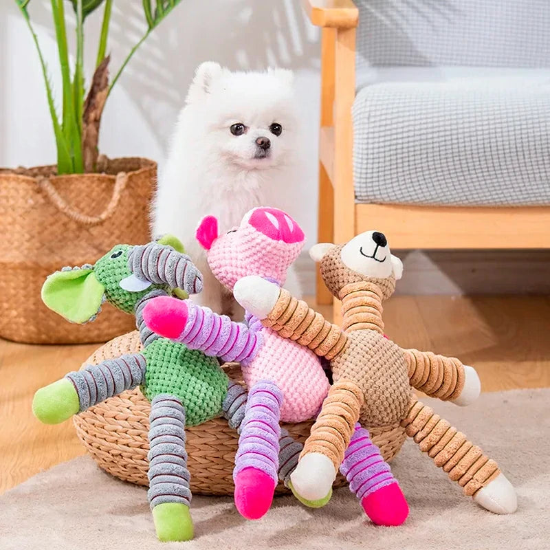 Irresistible Squeaky Plush Toys for Dogs - Durable & Fun