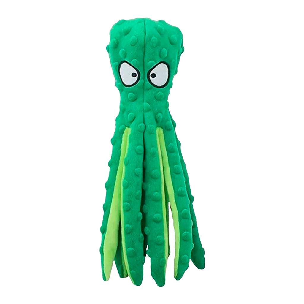 Interactive Octopus Plush Chew Toy for Dogs