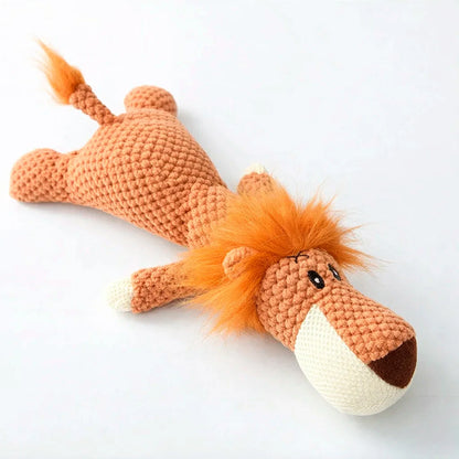 Durable Plush Squeak Toys for Large Dogs