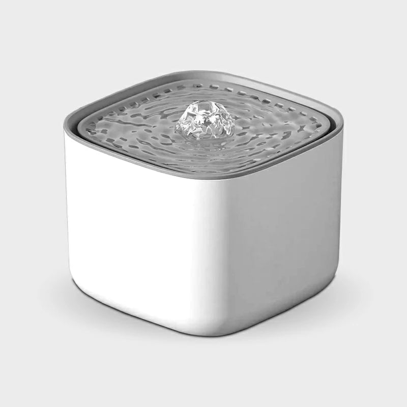 Silent Cat Water Fountain with Large Capacity & USB Power