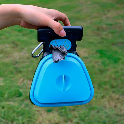 Foldable Dog Poop Scooper with Biodegradable Bags
