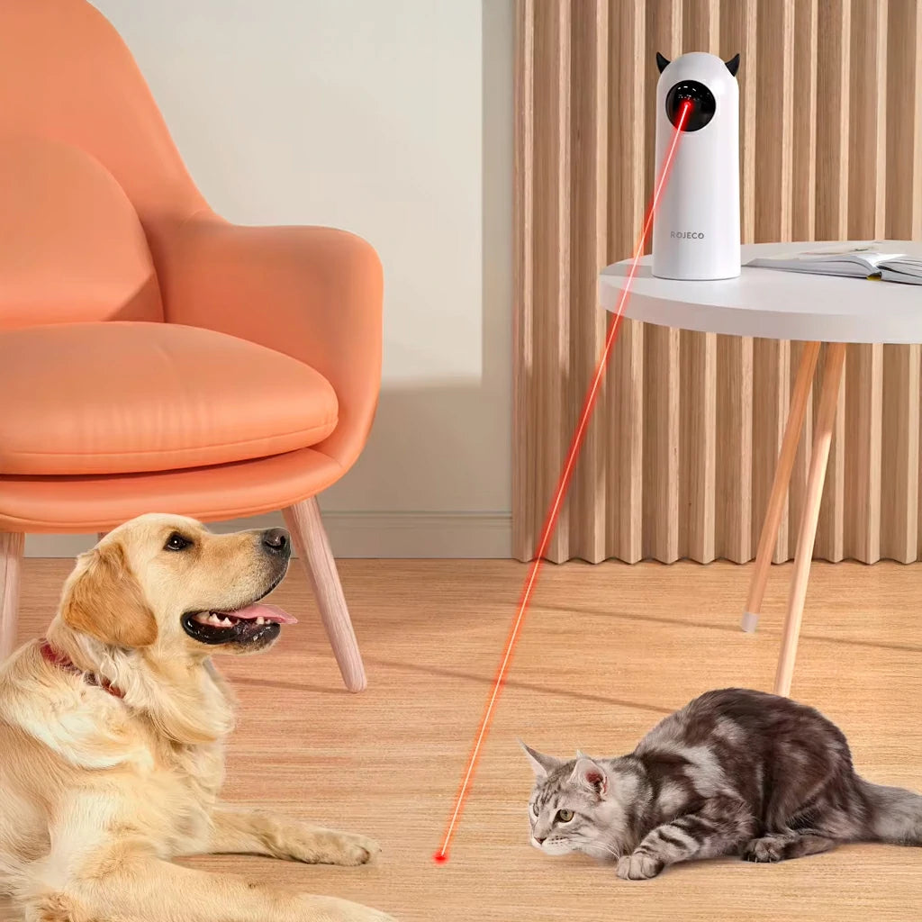 Automatic Rechargeable Interactive Cat Laser Toy