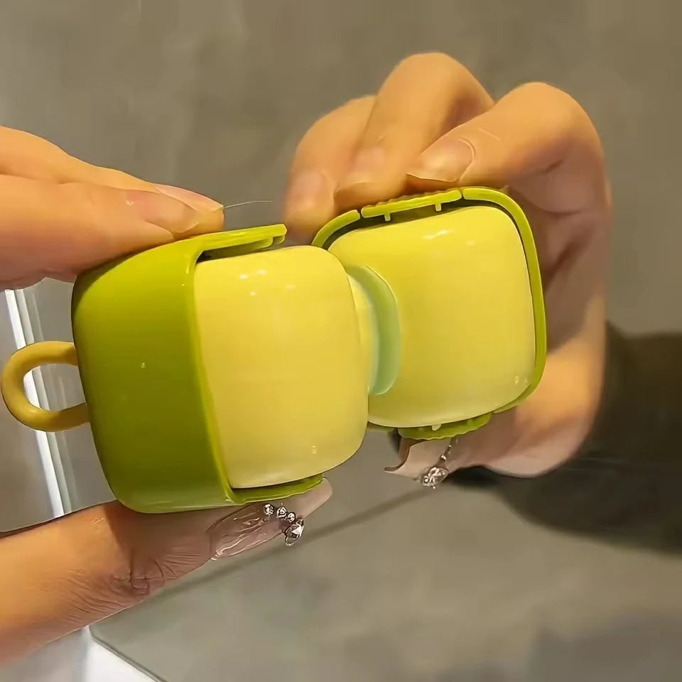 Compact Reusable Lint Roller for Pet Hair & Dust Removal