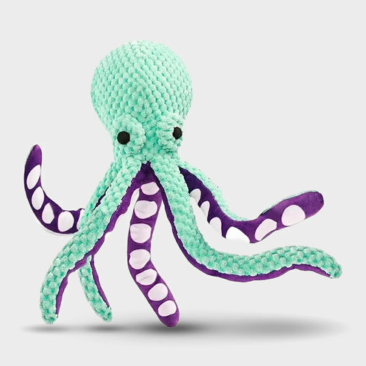 Interactive Plush Octopus Toy for Dogs