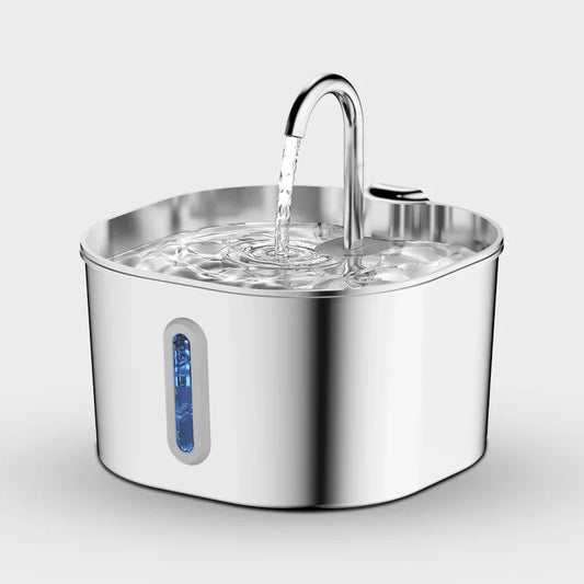 Automatic Pet Water Fountain - Stainless Steel