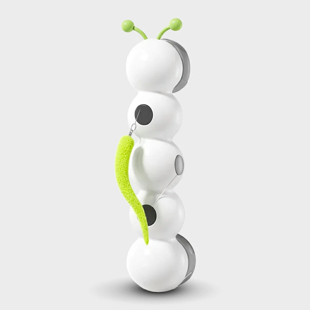 Smart Interactive Caterpillar – USB Rechargeable Cat Toy with Touch Sensor