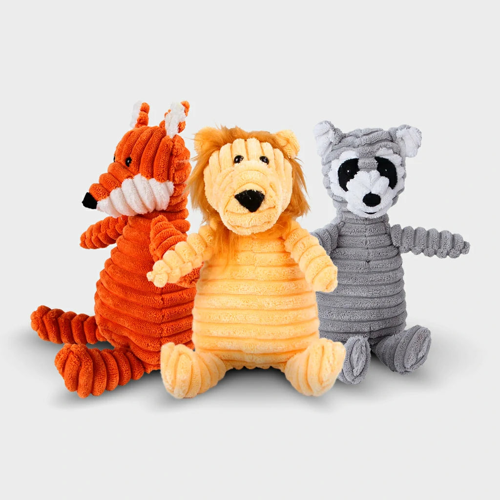 Interactive Plush Dog Toys for Large Breeds