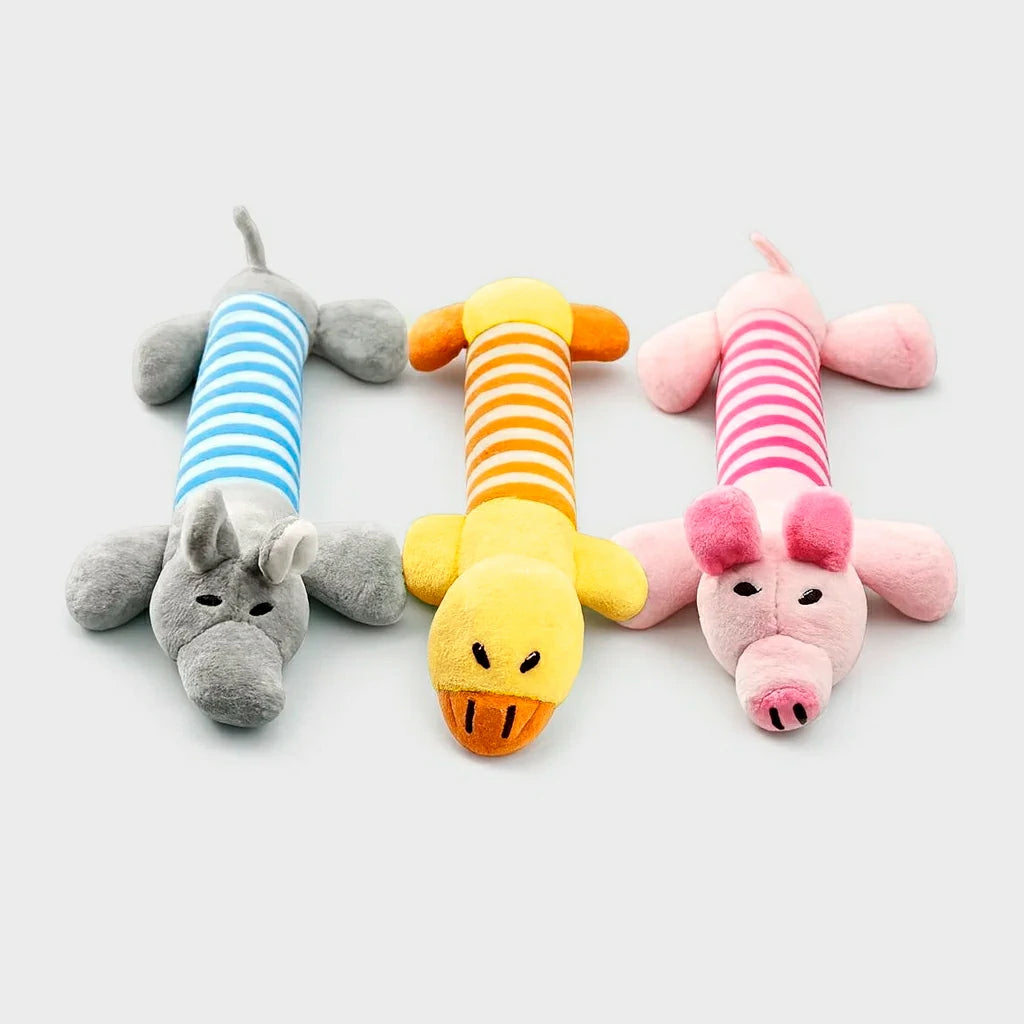 Interactive Squeaky Dog Toy - Durable Chew Fun