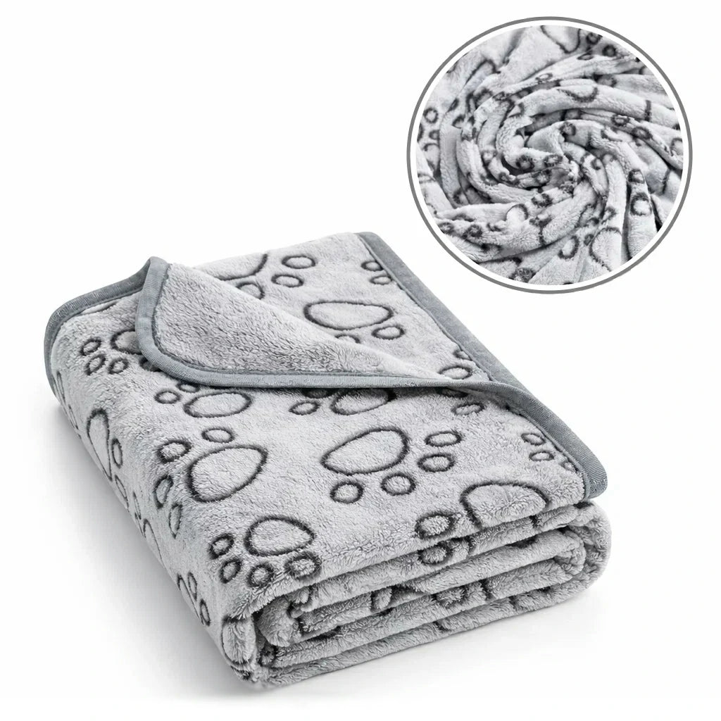 Ultra-Soft Washable Pet Blanket for Dogs & Cats