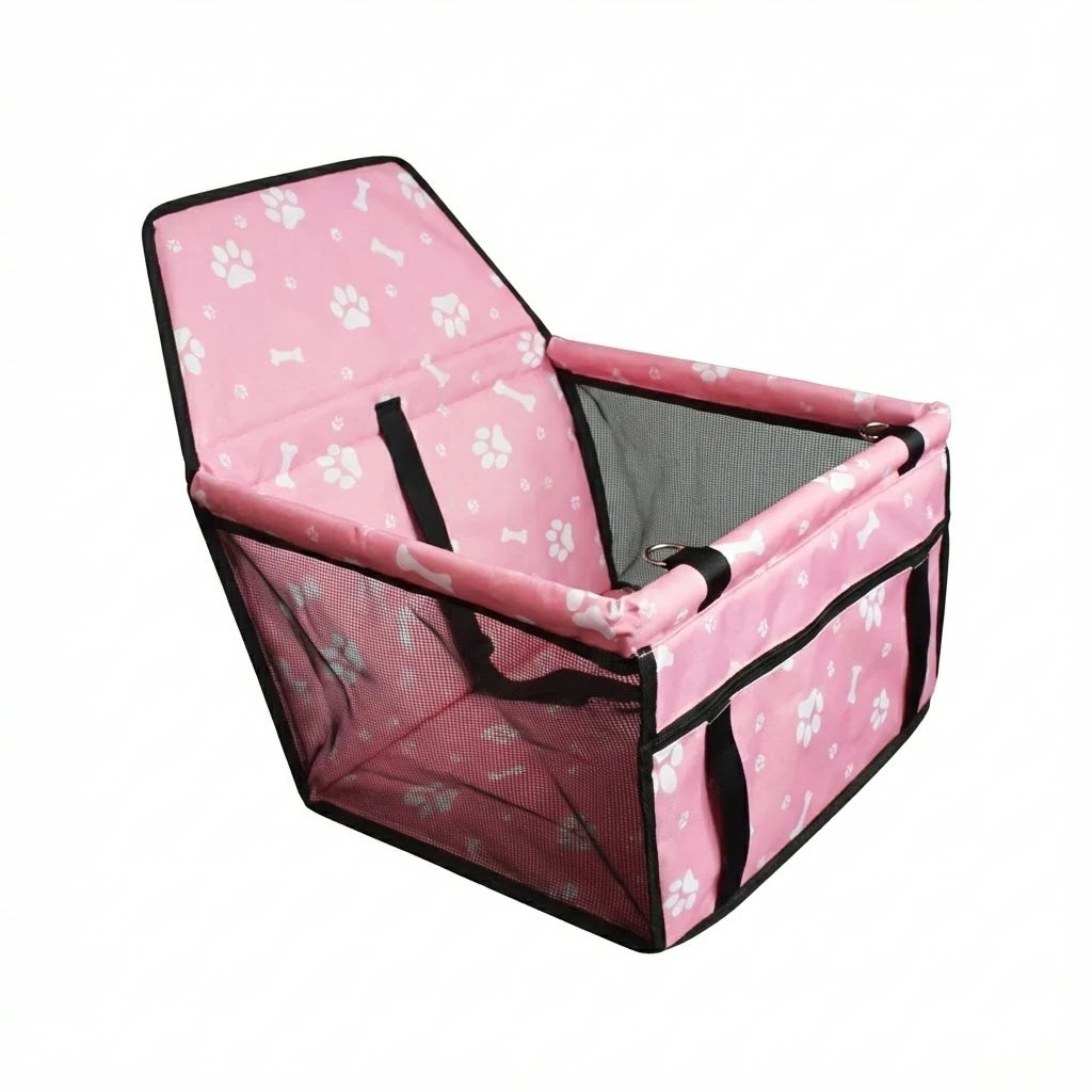 Premium Waterproof Pet Car Seat with Safety Harness