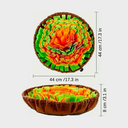 Foldable Dog Slow Feeding Sniffing Mat Toy