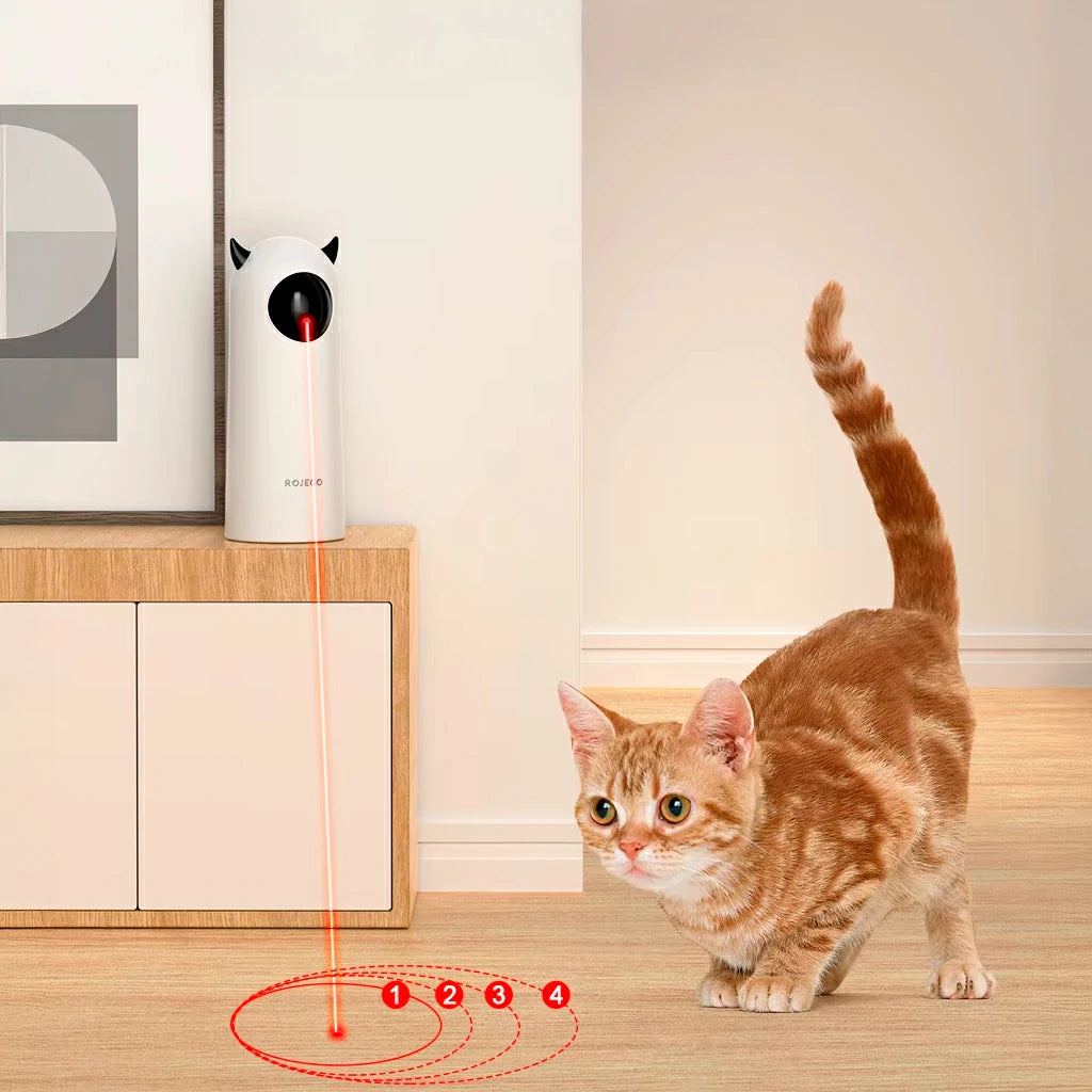 Automatic Rechargeable Interactive Cat Laser Toy