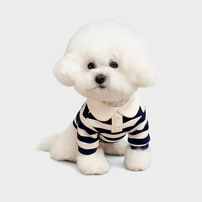 Stylish Summer Polo Shirt for Small & Medium Dogs