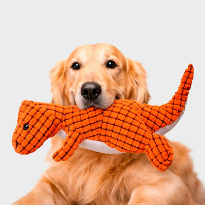 Interactive Dinosaur Pet Chew Toy - Vocal & Dental Health