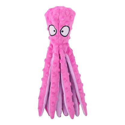 Interactive Octopus Plush Chew Toy for Dogs