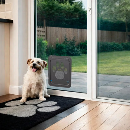 4-Way Lockable Pet Door for Cats and Dogs