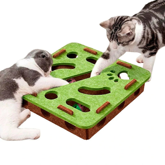 Ultimate Interactive Sisal Cat Scratching Post & Playhouse